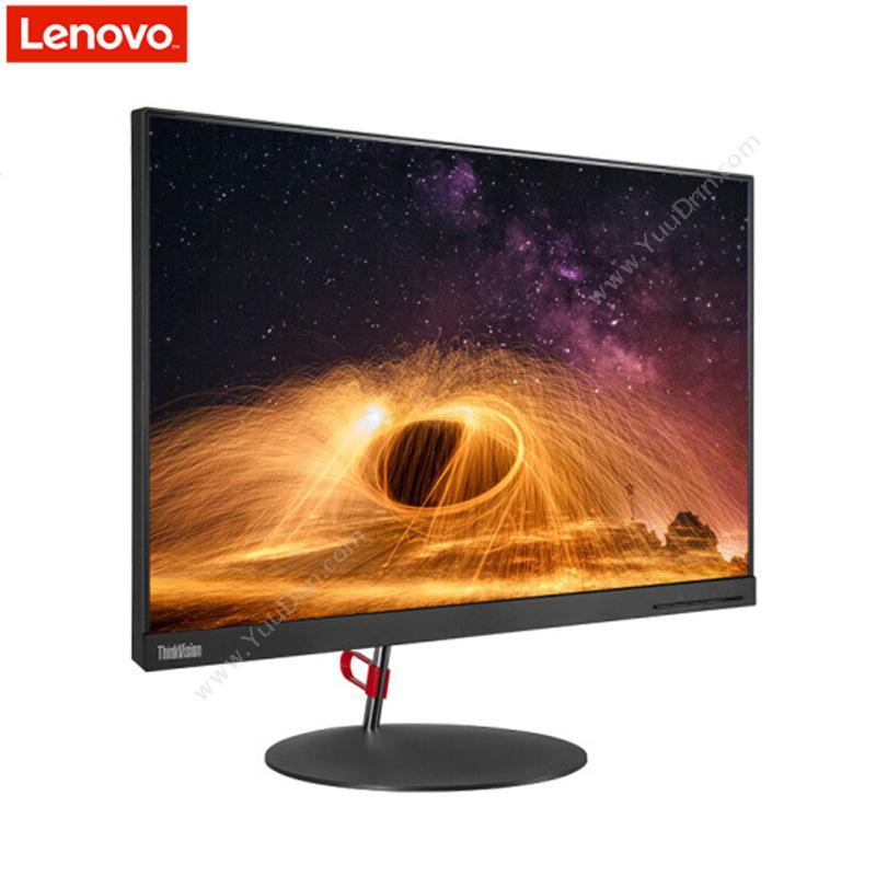 联想 Lenovo （ThinkVision）X24q 23.8英寸电脑显示器 纤薄窄边框（HDMI/DP接口）（黑） 液晶显示器