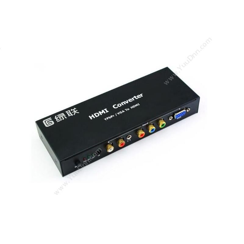 绿联 Ugreen L2.4C 网络  黑色  HDMI/VGA合成技术*4套 转换器