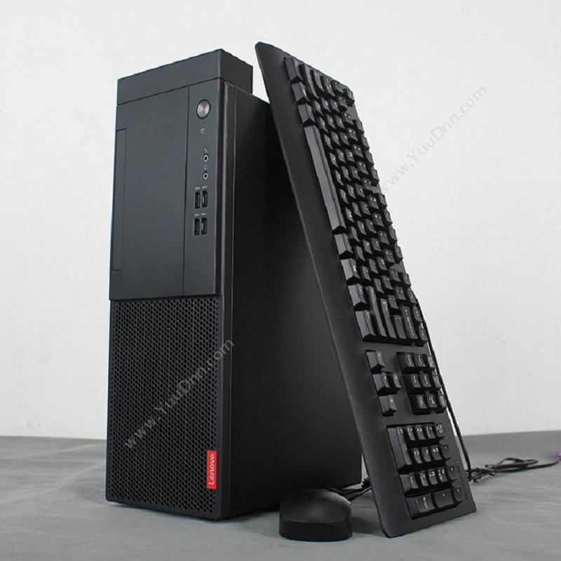 联想 Lenovo 启天M410C 台式机 （黑） 台式电脑套机