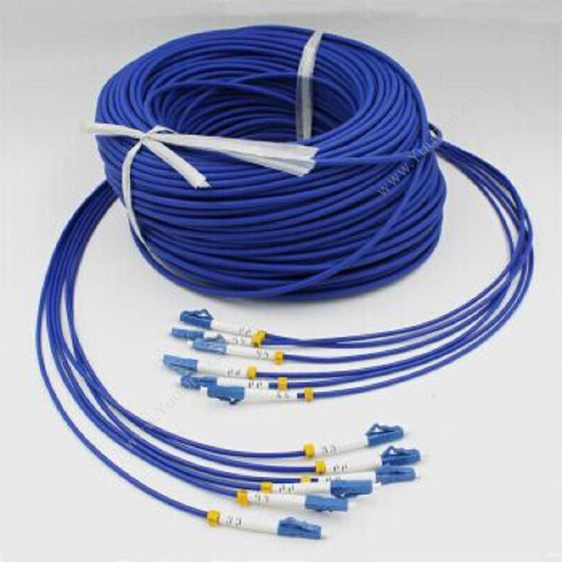 ERQLC-FC-6B1-15M 六芯（蓝）铠装跳线(2000米起订) 六芯15M6芯跳线