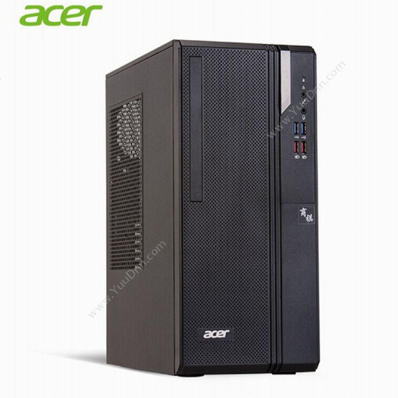宏碁 Acer商祺V4270 台式机 （黑）  I3-8100/4G/1TB/无光驱/21.5电脑套装