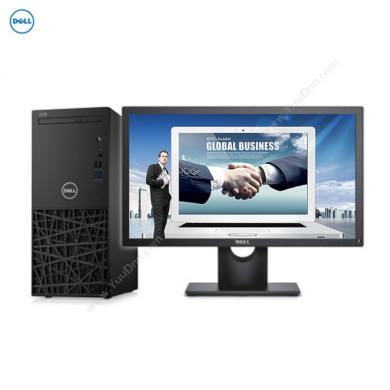 戴尔 Dell3980 台式机    I5-8500/4G/1T/DVDRW/集显/19.5电脑套装