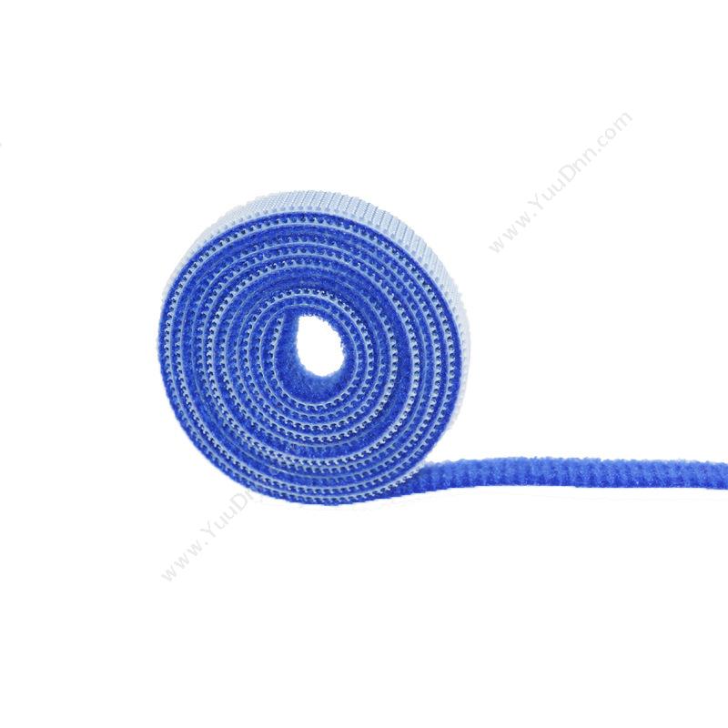 舜普 SPMZD10-5BL 魔术贴扎带 10mm*5M （蓝） 5米/包理线扎带
