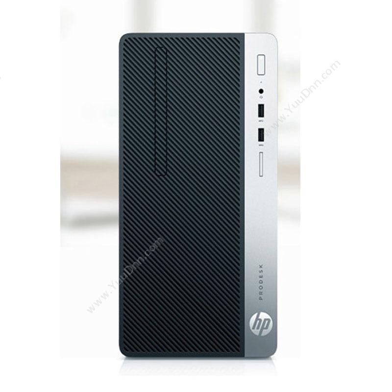 惠普 HP ProDesk 400 G5 MT 商用台式机 （黑）  酷睿八代i3-8100主机（4G+1TB+DVDRW+WIN10+21.5英寸显示器 台式电脑套机