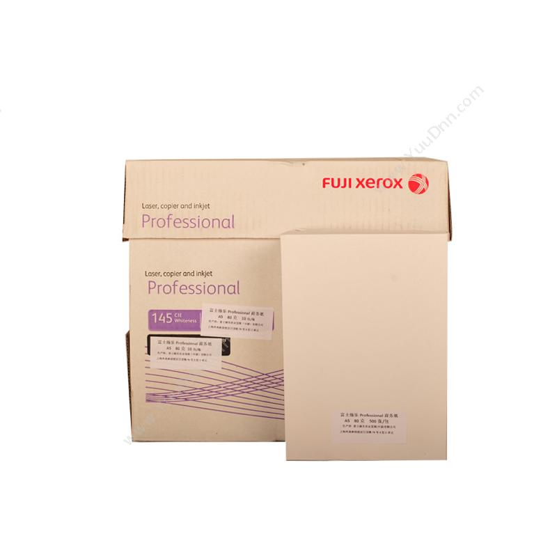 富士施乐 FujiXeroxProfessional80gA5 A5/80g 10包/箱	（白）普通A4纸