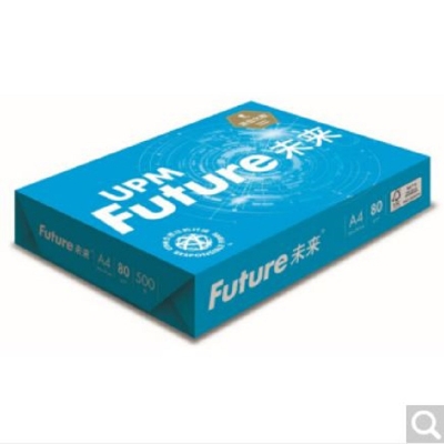 未来 Future 高白 A4/80g（蓝） 5包/箱 普通复印纸