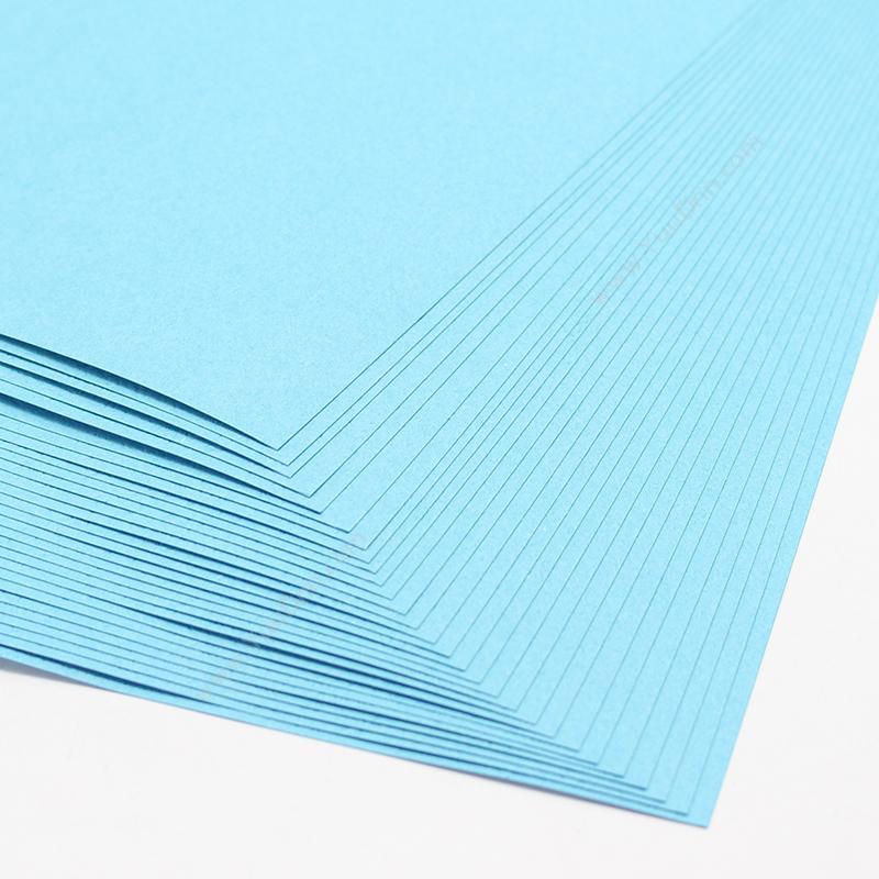 传美 Transmate （封页纸）210g 100张/包 天（蓝） 皮纹纸