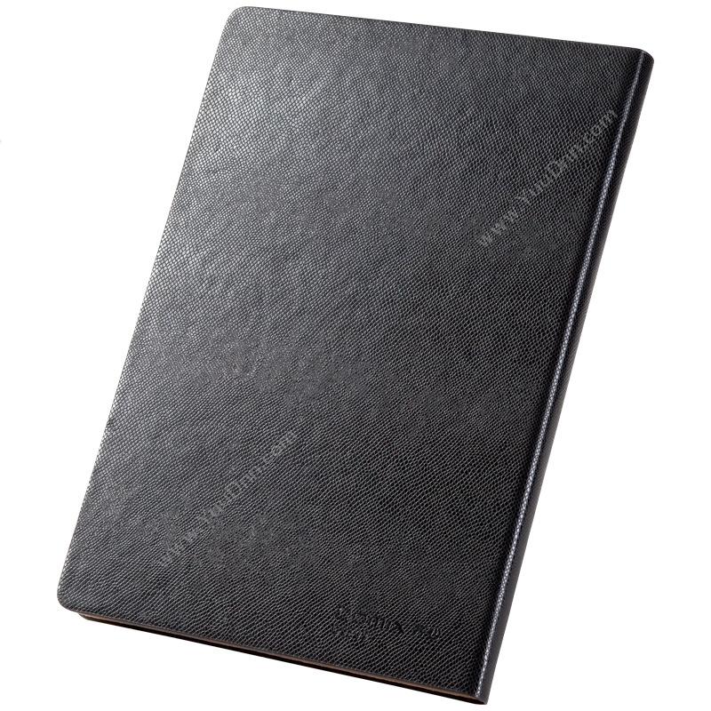 齐心 Comix C5809 皮面笔记本 18K 114页 （黑） 平装