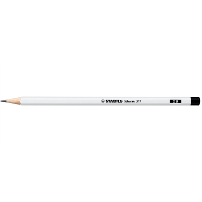 思笔乐 Stabilo 317/2B-52 炫彩乐木制 （白）笔杆 铅笔