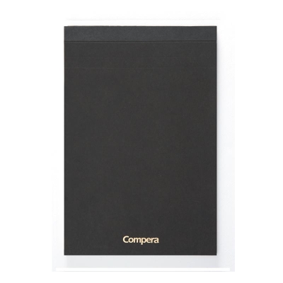齐心 Comix C8205 Compera 商务拍纸本 B5 80张 （黑） 拍纸本