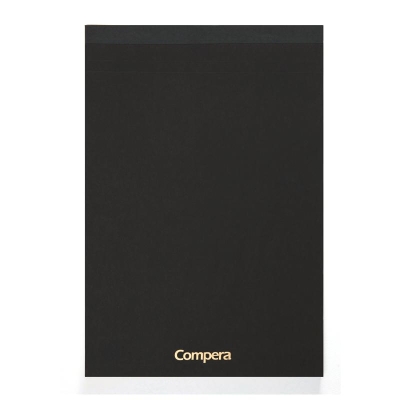 齐心 Comix C8204 Compera 商务拍纸本 A4 80张 （黑） 拍纸本