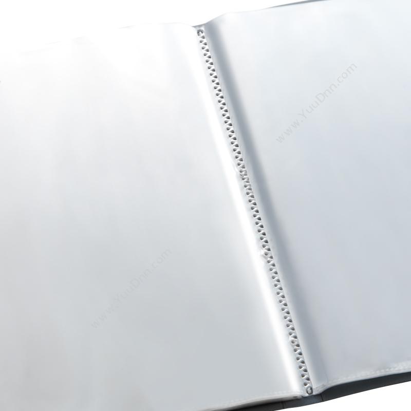 齐心 Comix MF40AK 美石系列PP A4  40页 亚银色 10个/盒，60个/箱 资料册