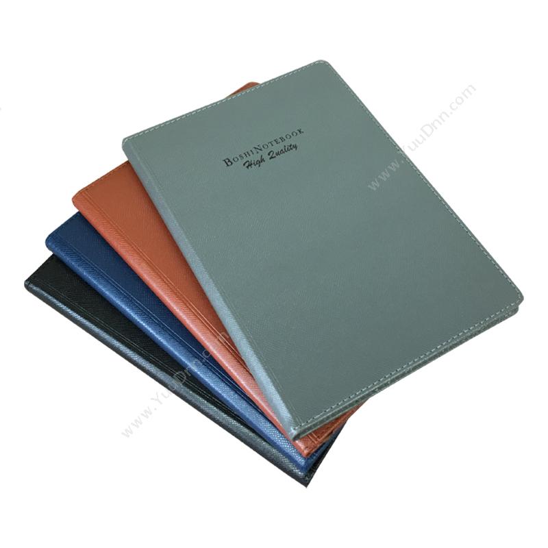 博士 Boshi WB511-N 仿皮笔记本 170mmX240mmX112张 灰色 5本/包 平装