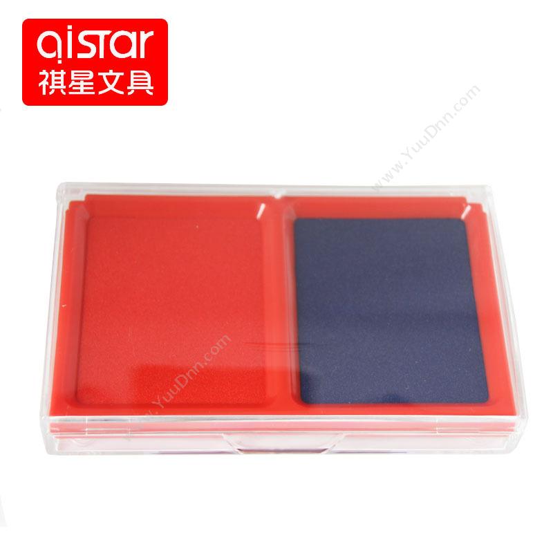 祺星 QiStar QX-605 双色快干 117*68mm （红） 印台