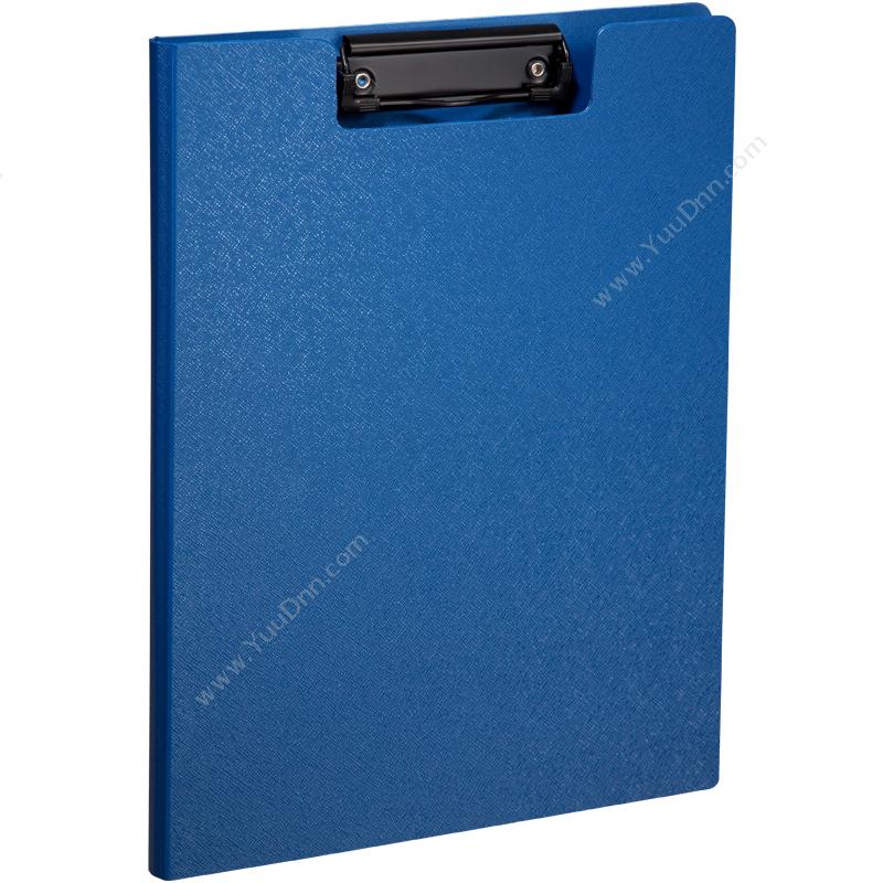 齐心 ComixA723 美石系列PP双折式 A4 钛（蓝） 20个/盒，80个/箱板夹