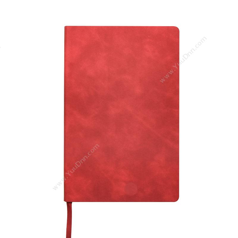 索创 Quest&CreatYH-J1645-R 双色马卡龙肤感创意精装笔记本  中国（红）平装