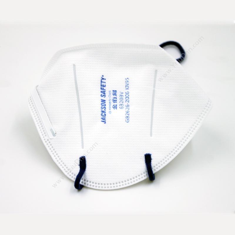 金佰利 Kimberly-Clark 63203V 自吸过滤式防颗粒物呼吸器随弃式面罩（折叠式/呼气阀） 10只/盒 其他呼吸防护