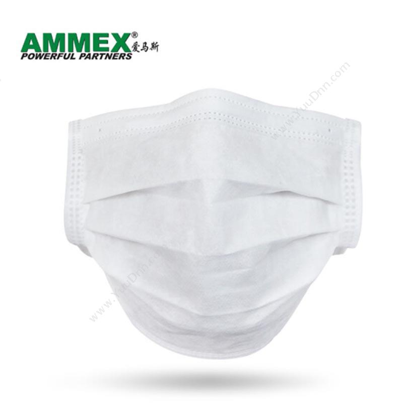 爱马斯 AMMEXELFMBC 一次性口罩（白色）防护口罩