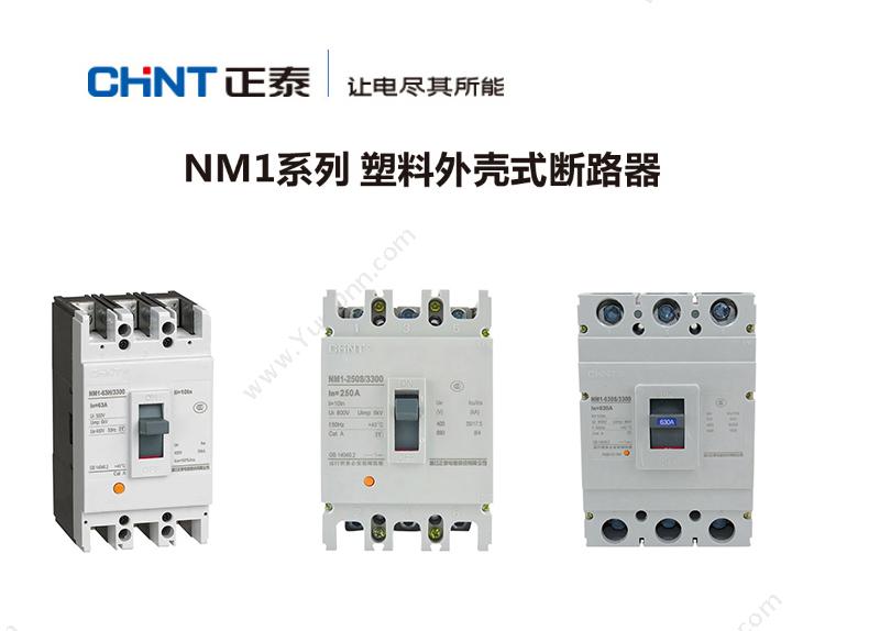 正泰 CHINT NM1-63S/3300 32A 透明型 塑壳断路器