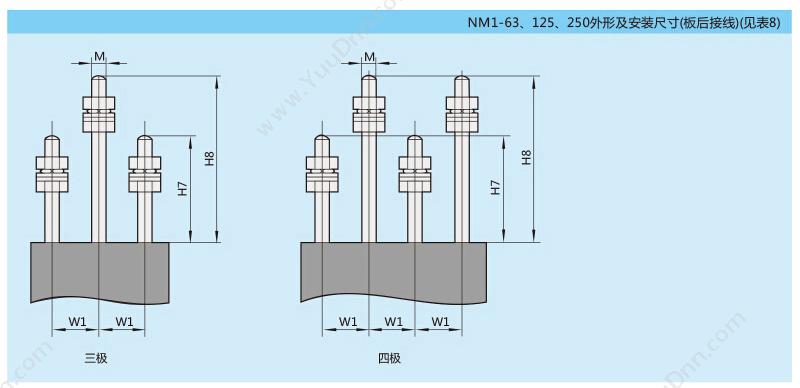正泰 CHINT NM1-63S/3300 50A 塑壳断路器