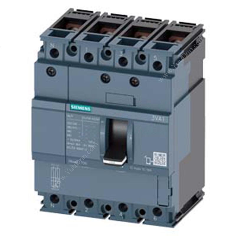 西门子 Siemens 3VA11633ED420AA0 3VA1系列 3VA1N160 R63 TM210 F/4P 塑壳断路器