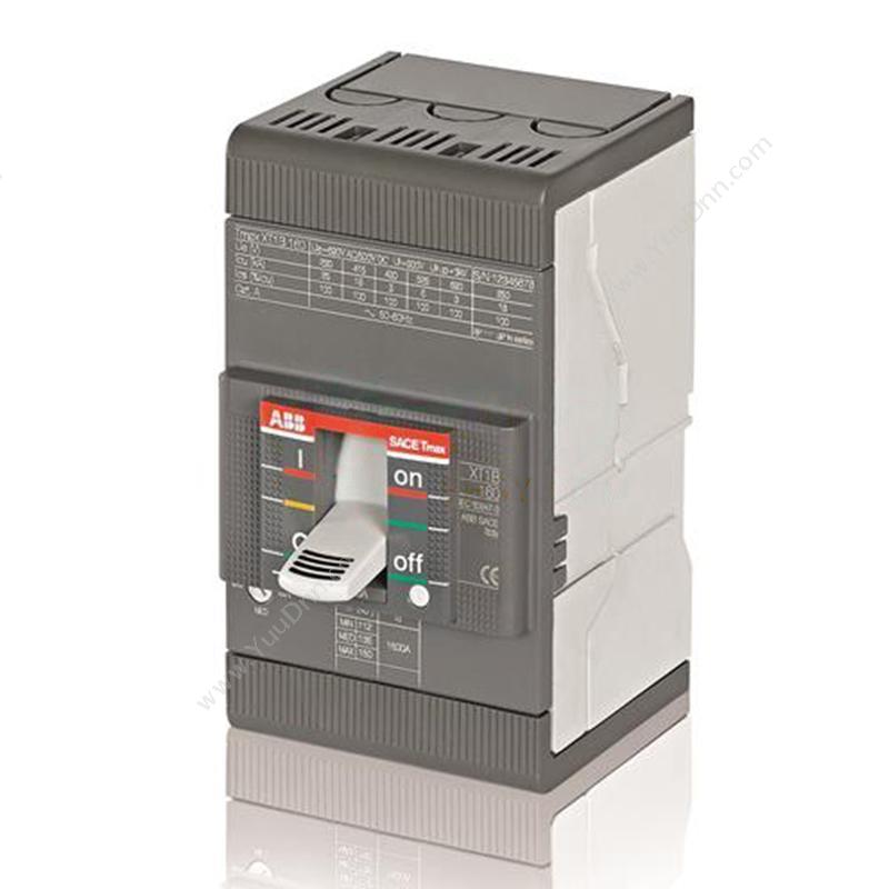 瑞士ABB10153459 Tmax XT系列热磁式 XT1B160 TMD50-500 FFC 3P热磁式塑壳断路器