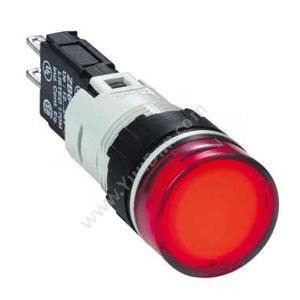 施耐德 SchneiderXB6AV4BB 圆形红色 (LED12～24V) 16mm指示灯其它按钮指示灯附件