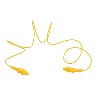 代尔塔 Delta 103119 TPR带线 CONICFIR050（黄） 50副/包 耳部防护 耳塞