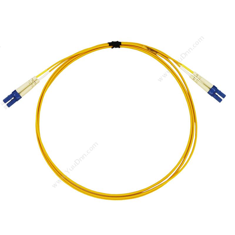 欧博 OuboEC-LLD2D2LYE2 单模双工  LC-LC 2米 （黄）电缆