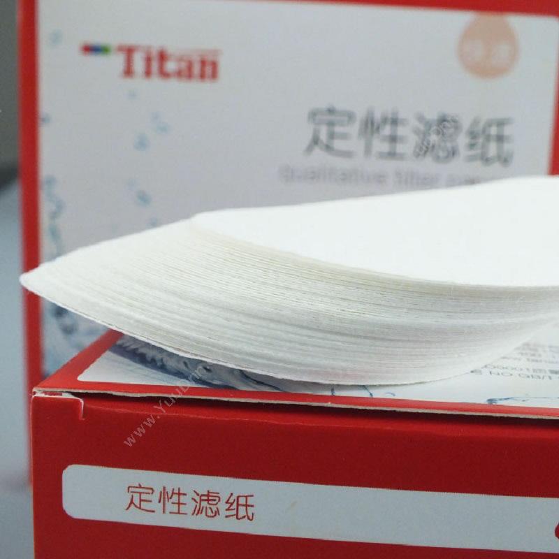 泰坦 Titan 02036115 定性滤纸 7cm 中速  100张/盒 定性波纸
