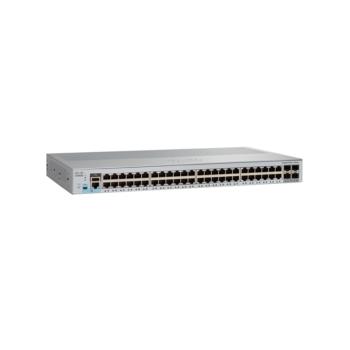 思科 Cisco WS-C2960L-48TS-AP 48口千兆+4光口智能二层网管交换机 千兆网络交换机