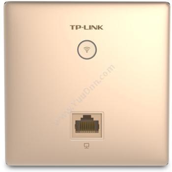 普联 TP-LinkTL-AP302I-POE 香槟金 300M无线面板式AP室内AP