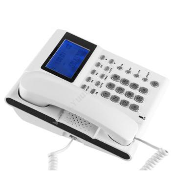 飞利浦 PhilipsCORD222电话机有绳座机电话来电显示办公固定电话 白色有绳电话