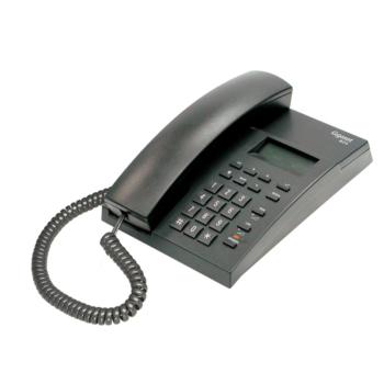 集怡嘉 Gigaset 825b 电话机座机一键拨号免提通话 黑色 有绳电话