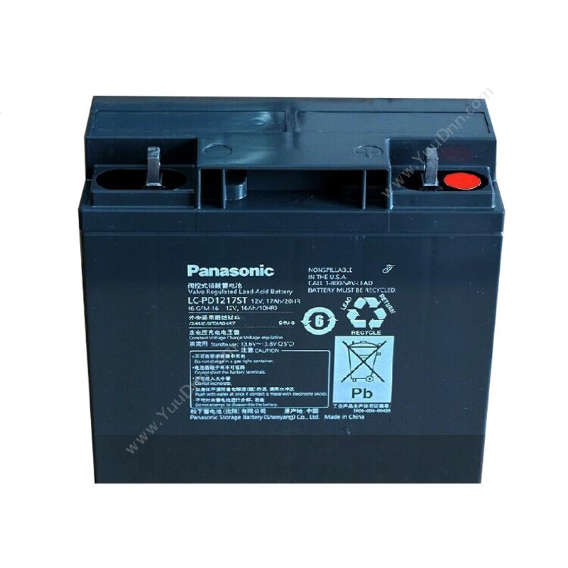 松下 Panasonic 高安全性 LC-PD1217S 12V17AH 电池 铅酸蓄电池