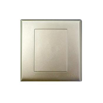 正泰 CHINT7S系列一联空白面板（淡香槟） NEW7-S95102面板