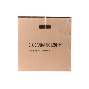 康普 Commscope 六类非屏蔽电缆(CM) 24AWG 1427071-6 305米每箱 六类网线