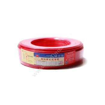 朝阳线缆BV10 单芯布电线（红） 100米/卷定制单芯电力电缆