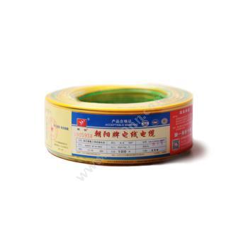 朝阳线缆BV2.5 单芯布电线 黄（绿） 100米/卷定制单芯电力电缆
