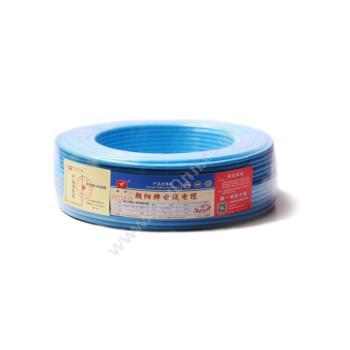 朝阳线缆BV10 单芯布电线（蓝） 100米/卷定制单芯电力电缆