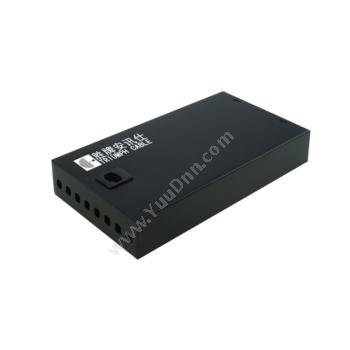 安讯仕 AXSAX-8208 ST桌面式光纤终端盒 8口 （黑）光纤终端盒