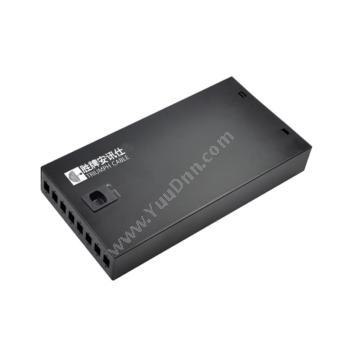 安讯仕 AXSAX-8408 LC桌面式光纤终端盒 8口 （黑）光纤终端盒