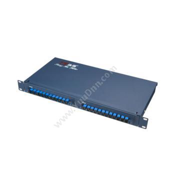 汤湖TH-24SC+ 电信级 24口SC加厚光纤网线终端盒 配满（蓝）光纤终端盒