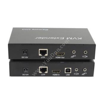 麦森特 MaxcentKVM延长器USB键鼠HDMI网线传输150米4K无压缩 SKH-5150KVM延长器