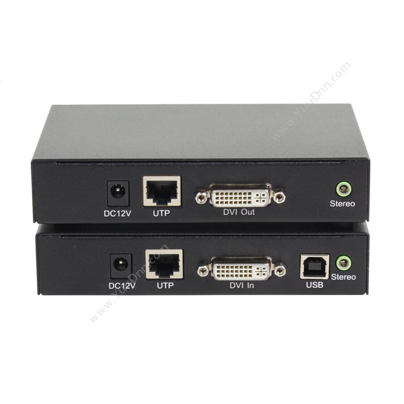 麦森特 Maxcent KVM延长器USB键鼠DVI网线传输150米4K无压缩 SKD-5150 KVM延长器