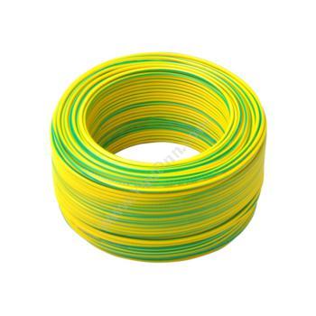 飞航 Feihang BV1 黄（绿） 单芯布电线 100米每卷 定制 单芯电力电缆