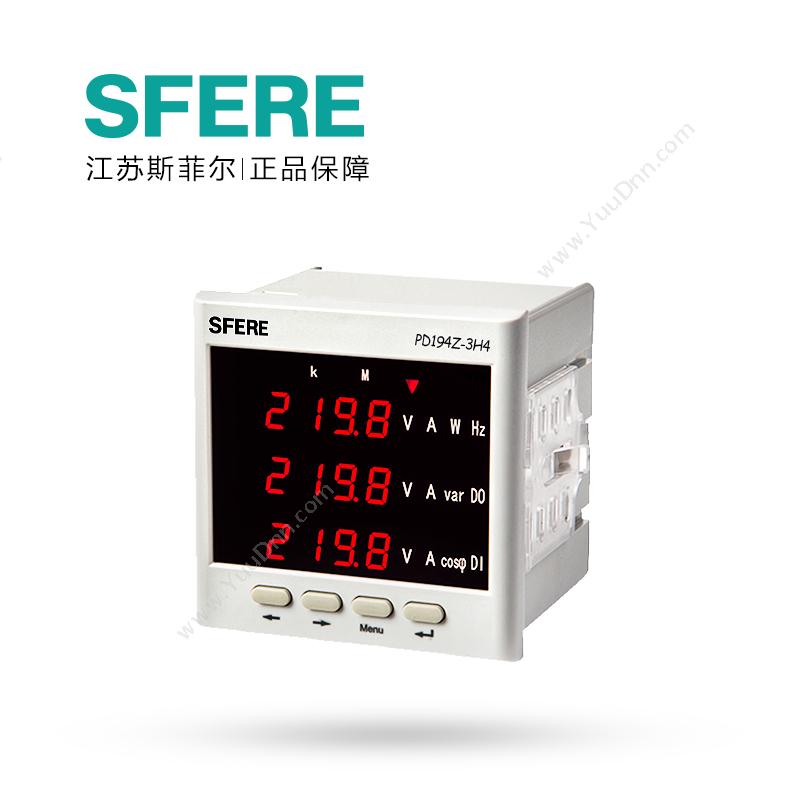 斯菲尔 Sfere 电力仪表 多功能测量 PD194Z-3H4 AC100V 5A-3P3W 其它电工仪表