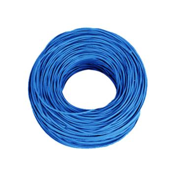 爱谱华顿 AiPu 超六类4对UTPCMP级阻燃网络数据电缆（蓝） AP-6AUR-BU 305米/箱 超六类网线