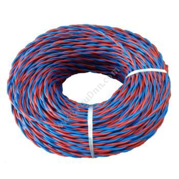 爱谱华顿 AiPuRVS2*1.5 红蓝 两芯对绞软电线 200m每卷两芯电力电缆