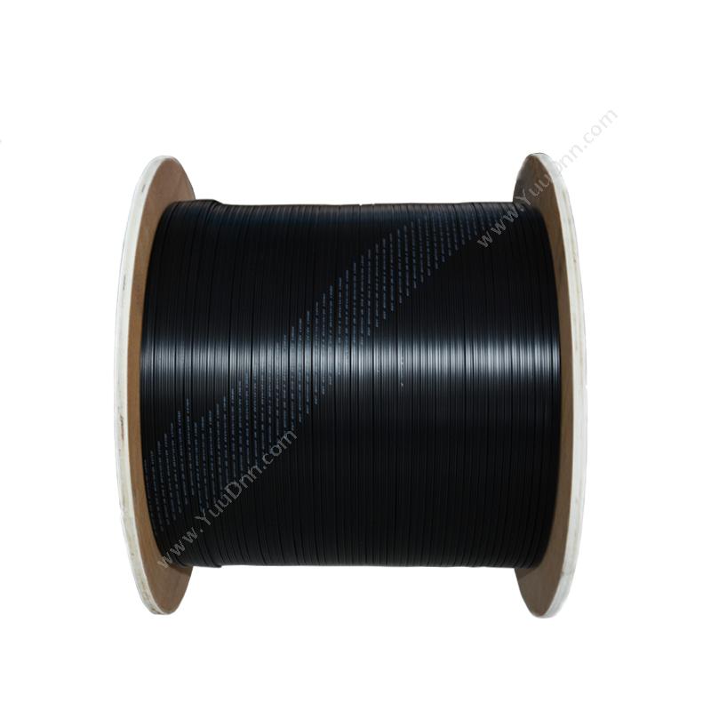 爱谱华顿 AiPu GJYXCH型双芯金属自承式引入皮线光缆 （黑） 2000m/盘 AP-GF-YXCH-2 皮线光缆